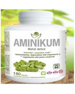Aminikum metal detox 180 comprimidos